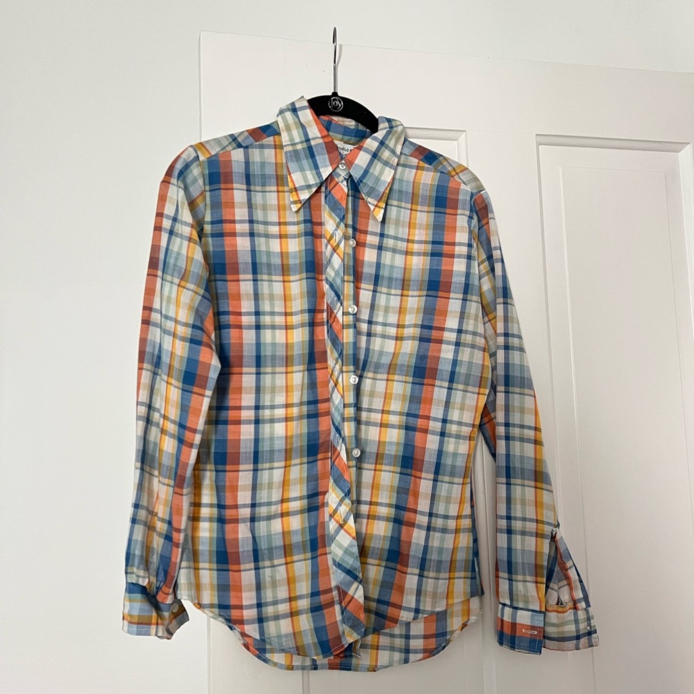 Vintage Plaid Button Down
